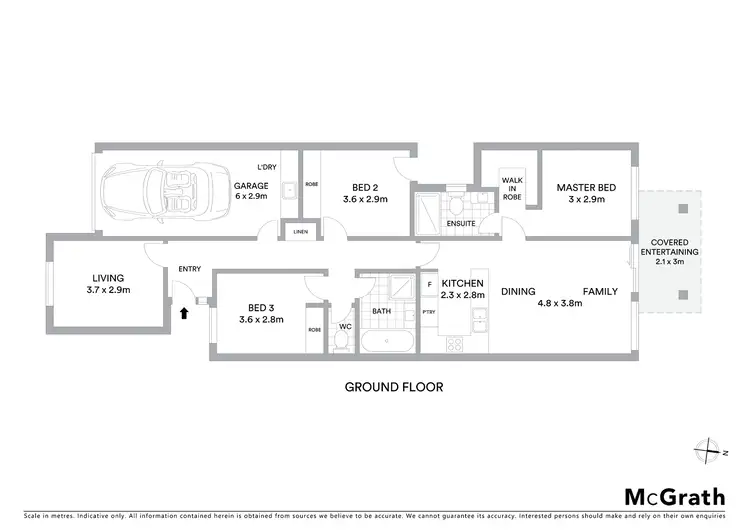 Floorplan of Homely house listing, 32 Gudamang Street, Ngunnawal ACT 2913