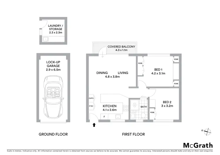 Floorplan of Homely apartment listing, 6/82 Dee Why Parade, Dee Why NSW 2099