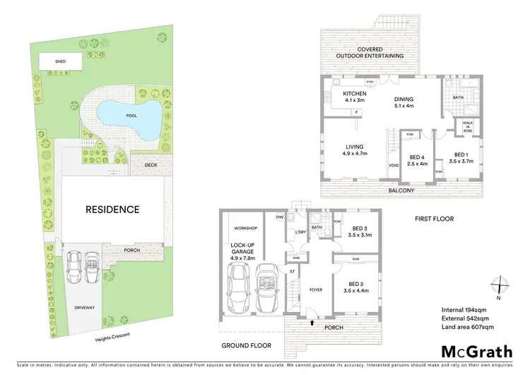 Floorplan of Homely house listing, 21 Heights Crescent, Wamberal NSW 2260