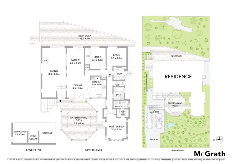 Floorplan of Homely house listing, 14 Algona Street, Bilgola Plateau NSW 2107