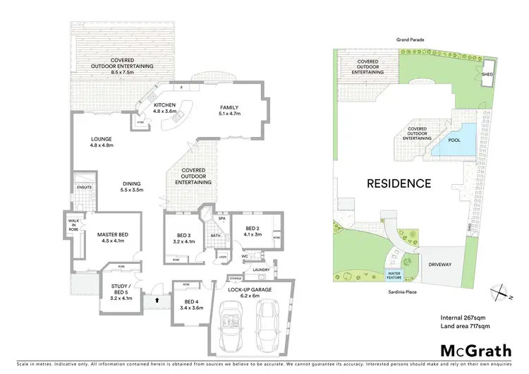 Floorplan of Homely house listing, 7 Sardinia Place, Kawana Island QLD 4575