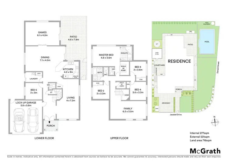 Floorplan of Homely house listing, 61 Jezabel Drive, Springfield Lakes QLD 4300