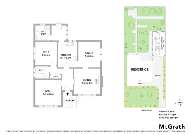 Floorplan of Homely house listing, 6 William Street, Fawkner VIC 3060