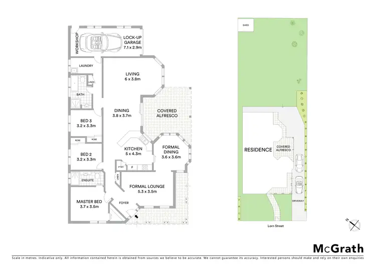 Floorplan of Homely house listing, 28 Lorn Street, Lorn NSW 2320