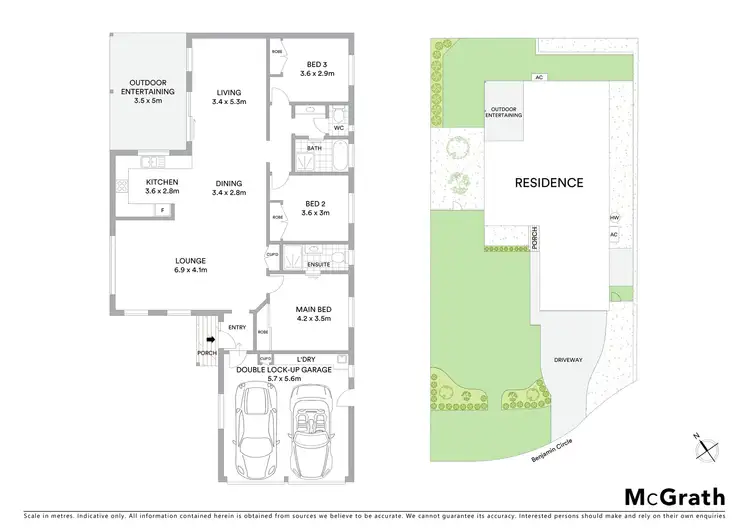 Floorplan of Homely house listing, 15 Benjamin Circle, Aberglasslyn NSW 2320