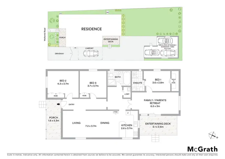 Floorplan of Homely house listing, 182 Wollombi Road, Cessnock NSW 2325