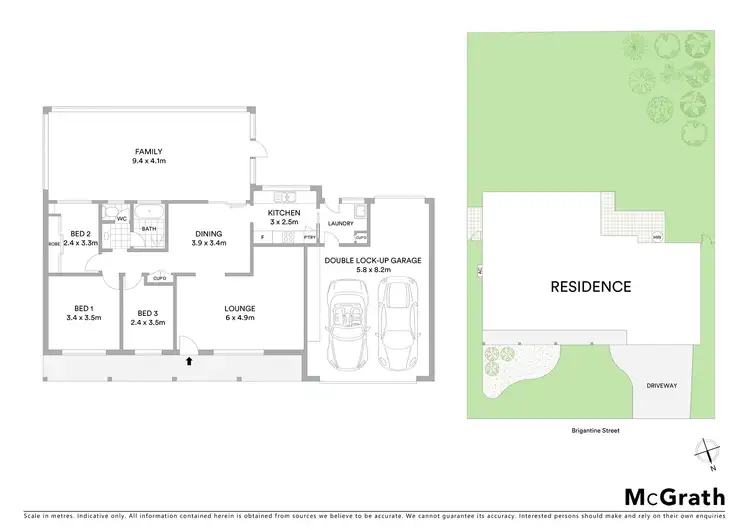 Floorplan of Homely house listing, 82 Brigantine Street, Rutherford NSW 2320