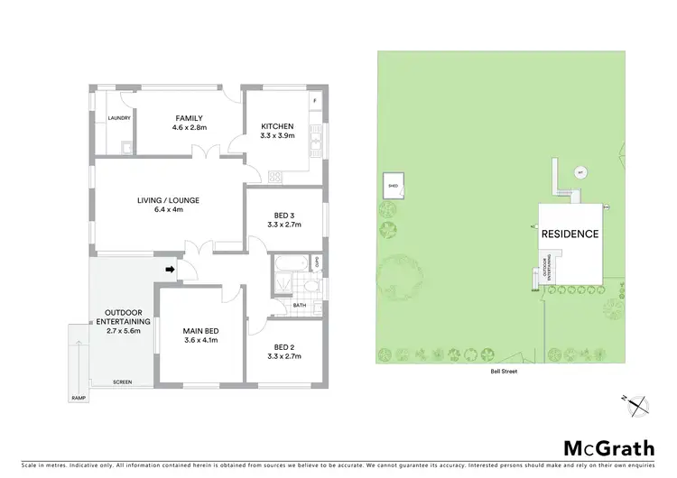 Floorplan of Homely house listing, 5 - 7 Bell Street, Greta NSW 2334
