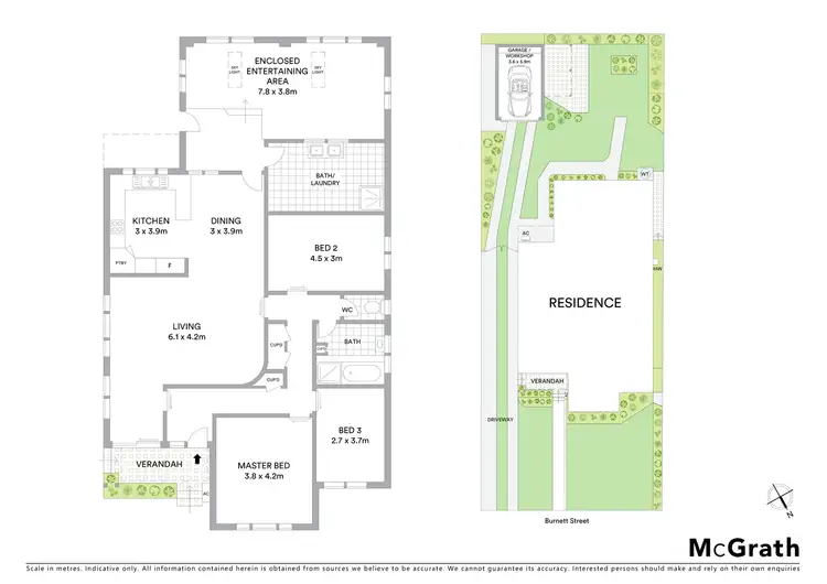 Floorplan of Homely house listing, 9 Burnett Street, Cessnock NSW 2325
