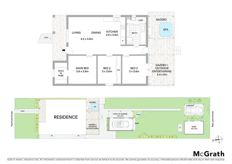 Floorplan of Homely house listing, 13 Northcote Street, Aberdare NSW 2325