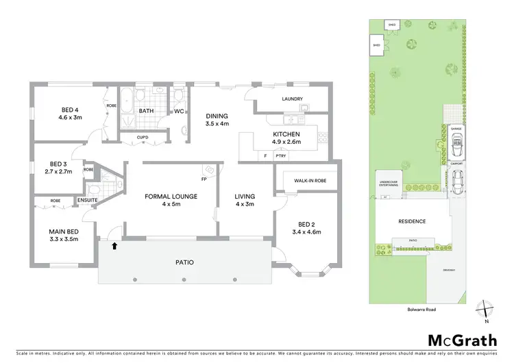 Floorplan of Homely house listing, 68 Bolwarra Road, Bolwarra NSW 2320