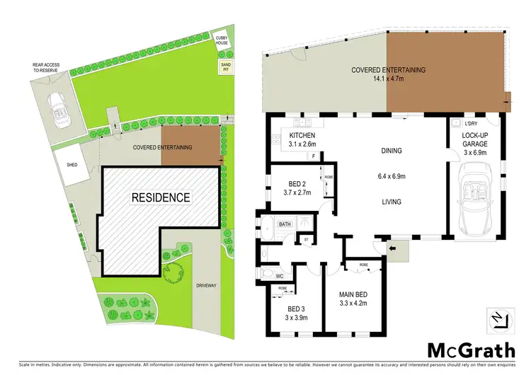 Floorplan of Homely house listing, 4 Lauren Close, Rutherford NSW 2320