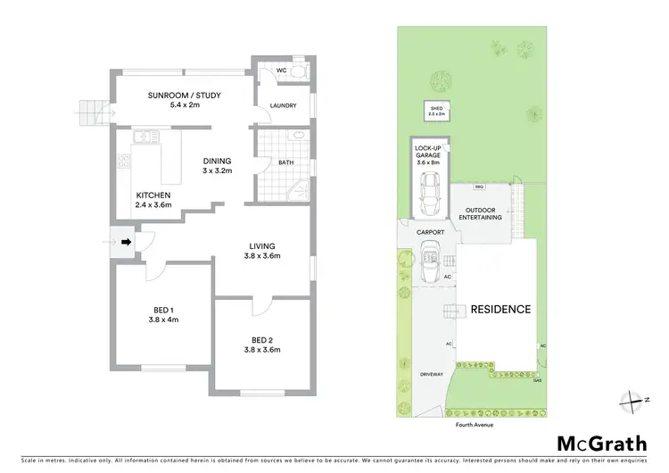 Floorplan of Homely house listing, 14 Fourth Avenue, Rutherford NSW 2320