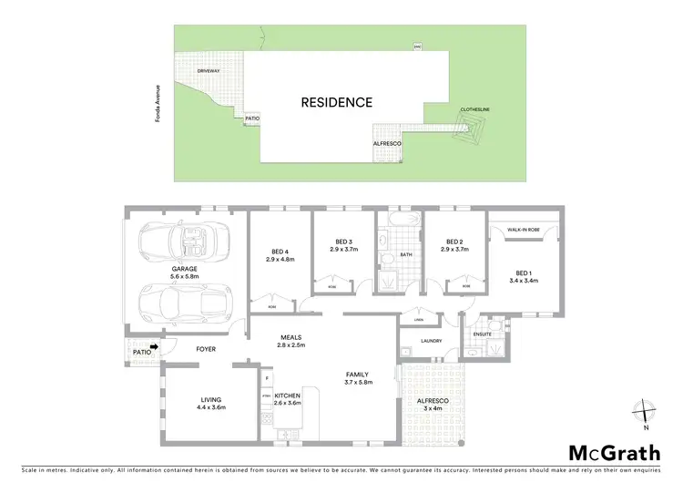 Floorplan of Homely house listing, 15 Fonda Avenue, Rutherford NSW 2320