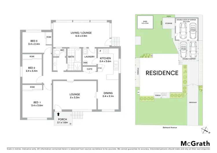 Floorplan of Homely house listing, 15 Balmoral Avenue, Cessnock NSW 2325