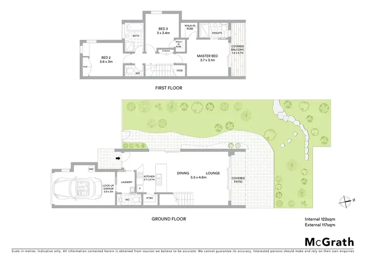 Floorplan of Homely apartment listing, 1/14 Sunseeker Close, Noosa Waters QLD 4566
