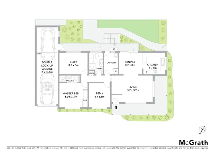Floorplan of Homely villa listing, 1/110 Wright Street, Hurstville NSW 2220