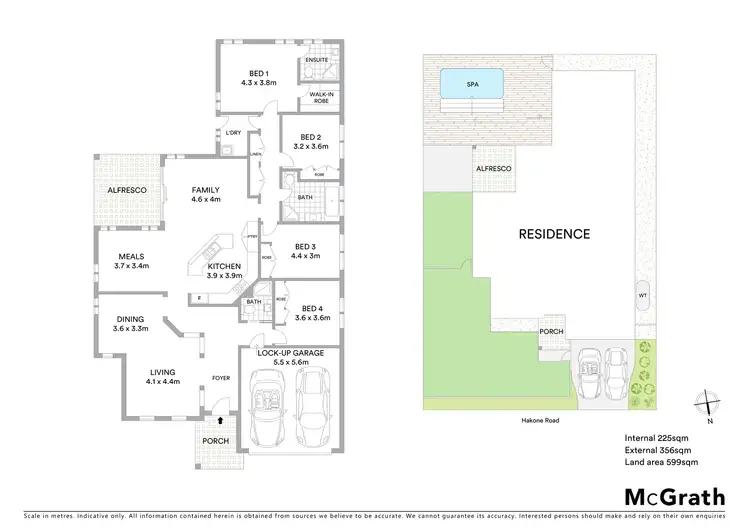 Floorplan of Homely house listing, 48 Hakone Road, Woongarrah NSW 2259
