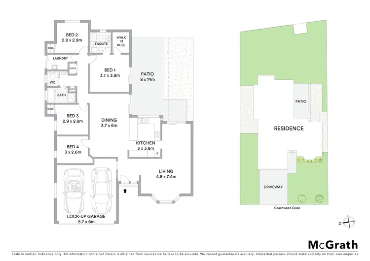 Floorplan of Homely house listing, 19 Coachwood Close, Byron Bay NSW 2481