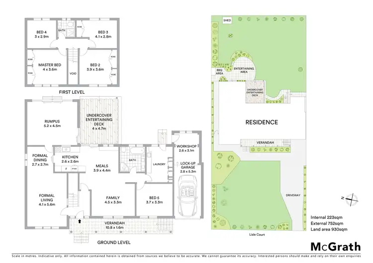 Floorplan of Homely house listing, 6 Lisle Court, West Pennant Hills NSW 2125