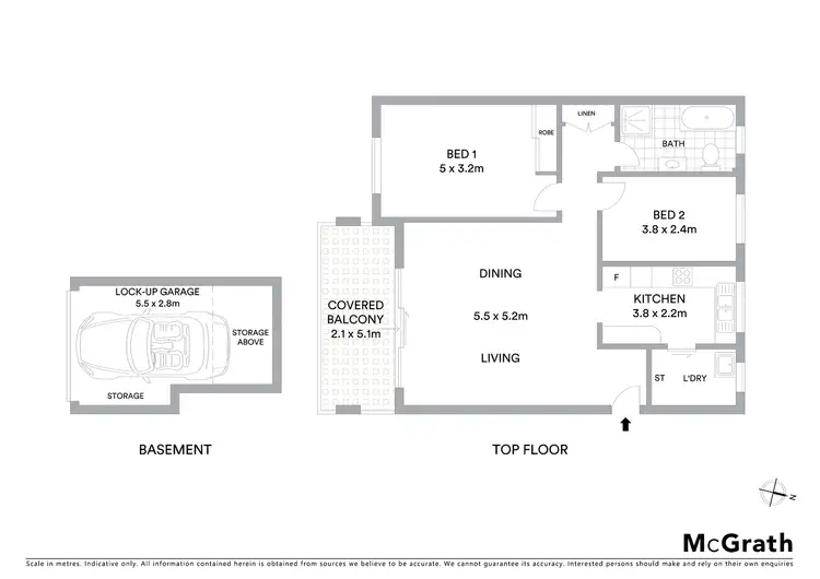 Floorplan of Homely apartment listing, 8/27 Kingsway, Dee Why NSW 2099