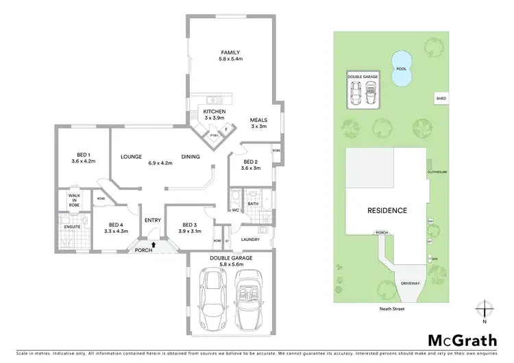 Floorplan of Homely house listing, 18 Neath Street, Pelaw Main NSW 2327