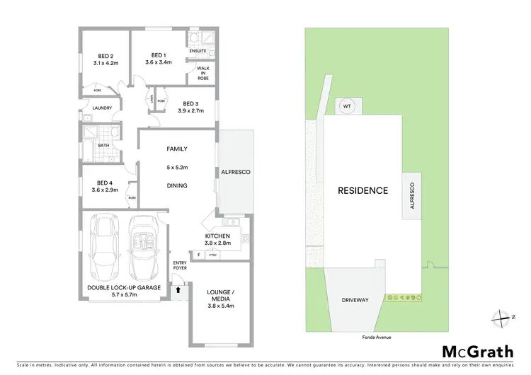 Floorplan of Homely house listing, 17 Fonda Avenue, Rutherford NSW 2320