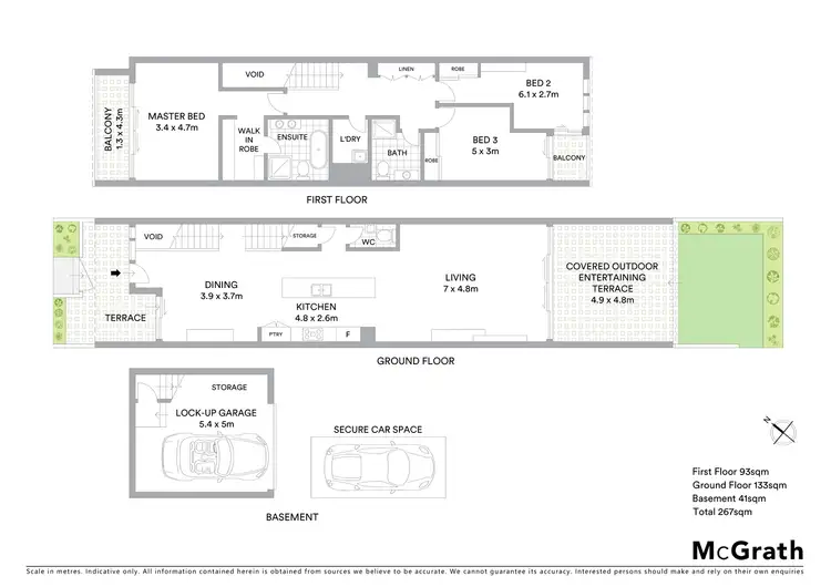 Floorplan of Homely townhouse listing, 18 Scotsman Street, Forest Lodge NSW 2037