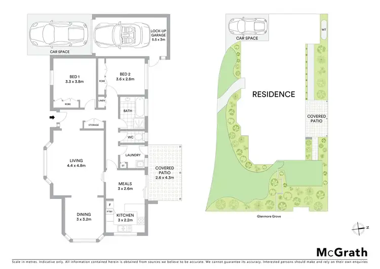Floorplan of Homely unit listing, 1/7 Glenmore Grove, Mount Waverley VIC 3149