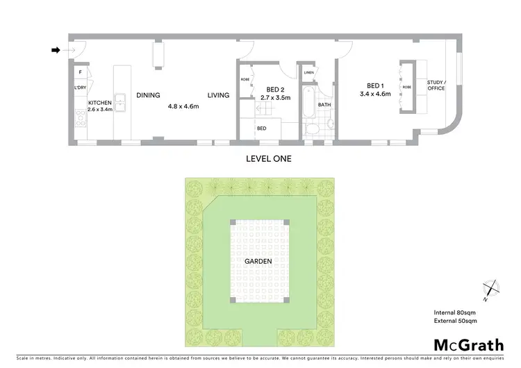 Floorplan of Homely apartment listing, 4/37A Brook Street, Coogee NSW 2034