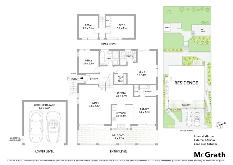 Floorplan of Homely house listing, 46 Donald Avenue, Kanwal NSW 2259