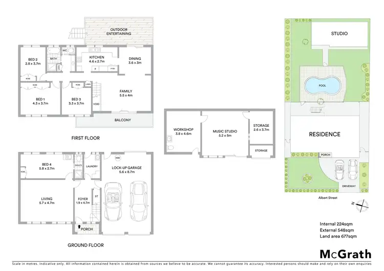 Floorplan of Homely house listing, 13 Albert Street, Ourimbah NSW 2258