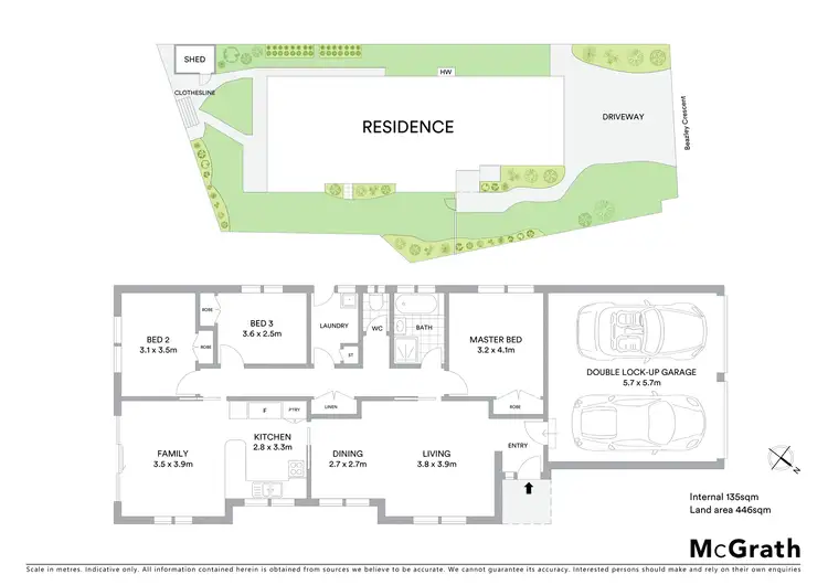 Floorplan of Homely house listing, 48 Beazley Crescent, Calwell ACT 2905