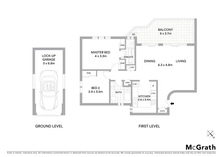 Floorplan of Homely apartment listing, 7/9 Ruth Street, Naremburn NSW 2065