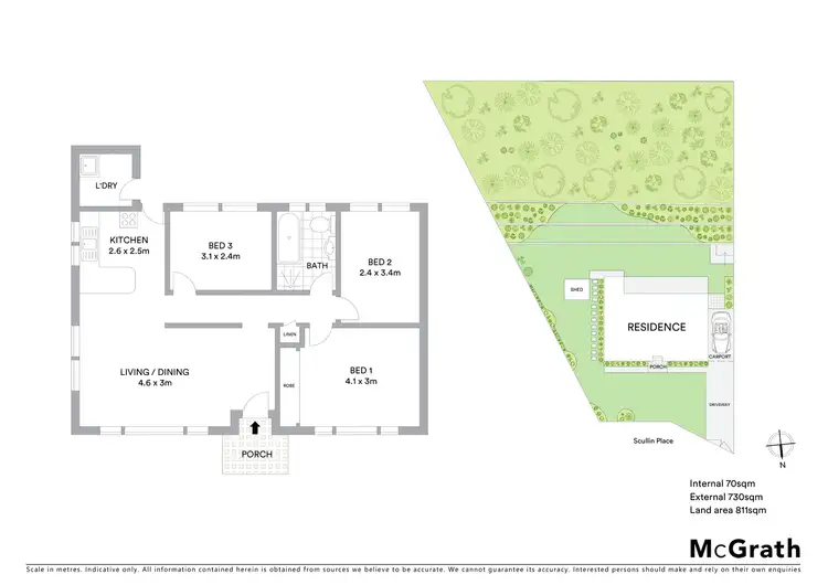 Floorplan of Homely house listing, 12 Scullin Place, Berkeley Vale NSW 2261