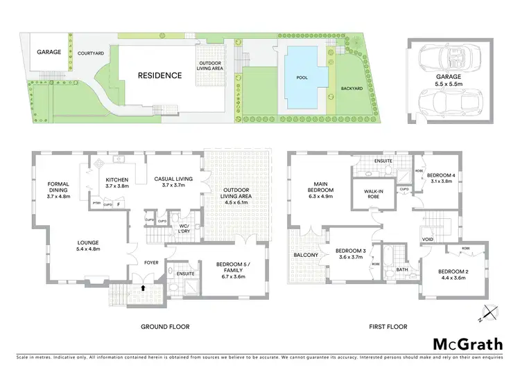 Floorplan of Homely house listing, 30 Courallie Road, Northbridge NSW 2063