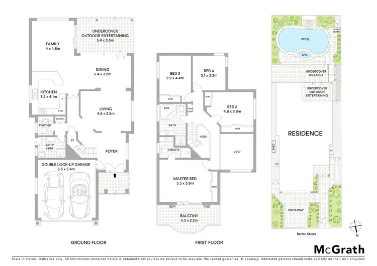Floorplan of Homely house listing, 57 Barton Street, Kogarah NSW 2217
