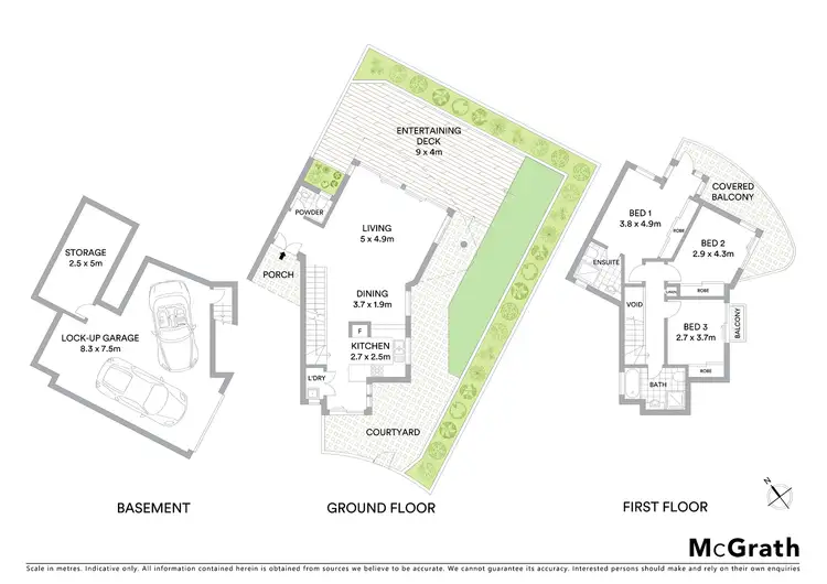 Floorplan of Homely townhouse listing, 5/29 Victoria Street, Malabar NSW 2036