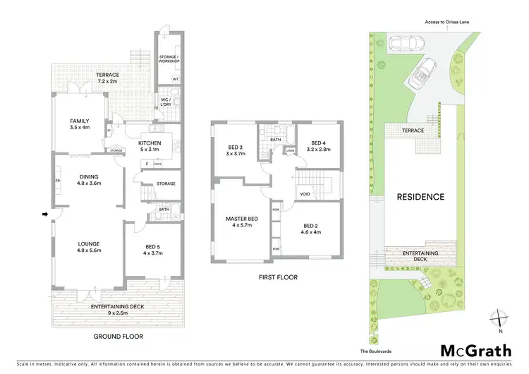 Floorplan of Homely house listing, 41A The Boulevarde, Cammeray NSW 2062