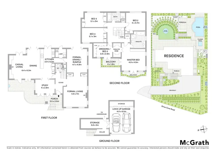 Floorplan of Homely house listing, 3 Sirius Cove Road, Mosman NSW 2088