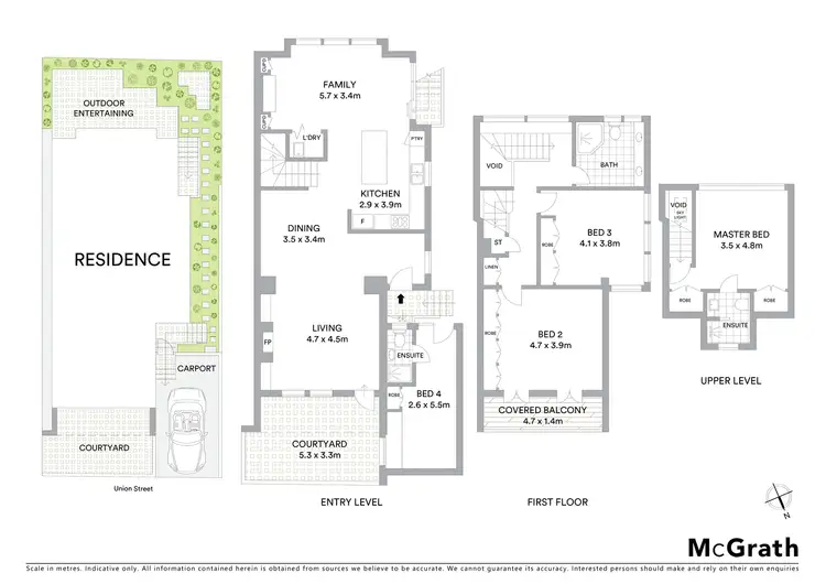 Floorplan of Homely house listing, 41 Union Street, Mcmahons Point NSW 2060