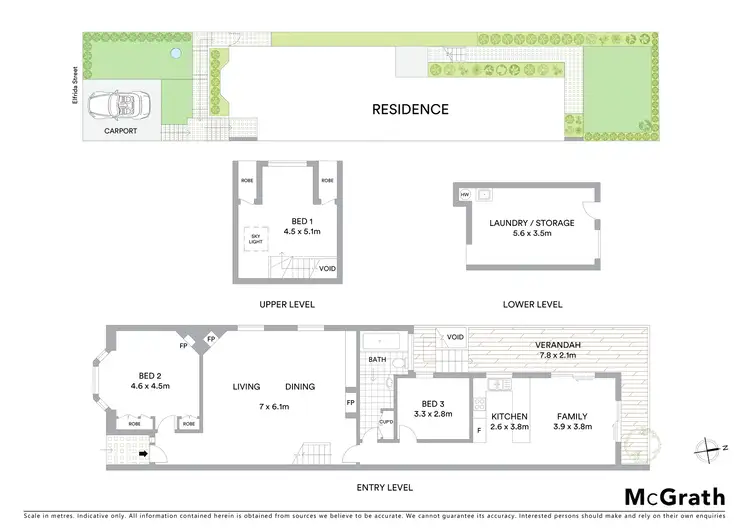 Floorplan of Homely house listing, 7 Elfrida Street, Mosman NSW 2088