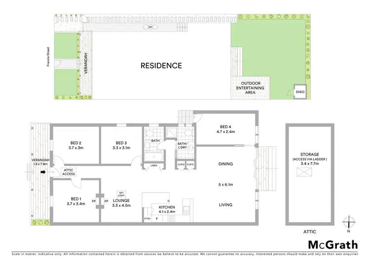 Floorplan of Homely house listing, 158 Francis Street, Lilyfield NSW 2040