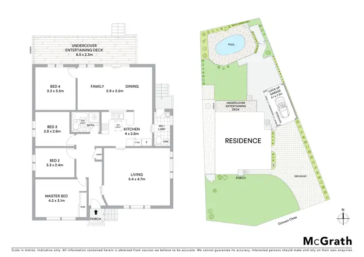 Floorplan of Homely house listing, 24 Orinoco Close, Seven Hills NSW 2147