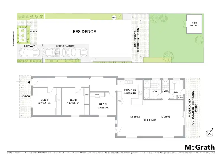 Floorplan of Homely house listing, 10 Chamberlain Road, Bexley NSW 2207