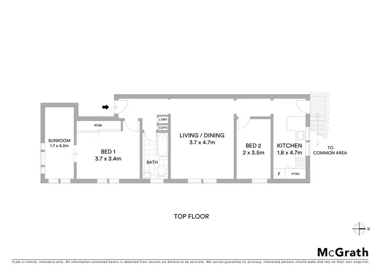 Floorplan of Homely apartment listing, 4/2 Ravenswood Avenue, Randwick NSW 2031