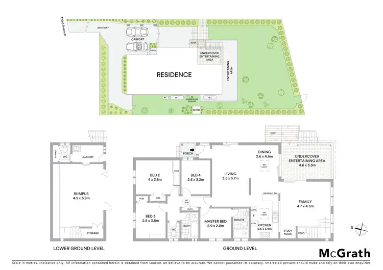 Floorplan of Homely house listing, 26B Third Avenue, Epping NSW 2121