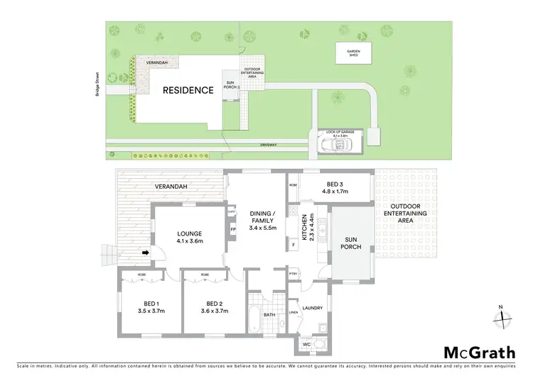 Floorplan of Homely house listing, 19 Bridge Street, Branxton NSW 2335