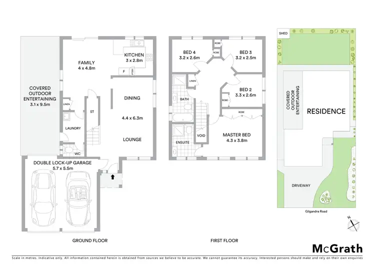 Floorplan of Homely house listing, 20 Gilgandra Road, Hoxton Park NSW 2171