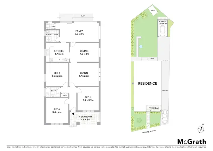 Floorplan of Homely house listing, 55 Hocking Avenue, Earlwood NSW 2206